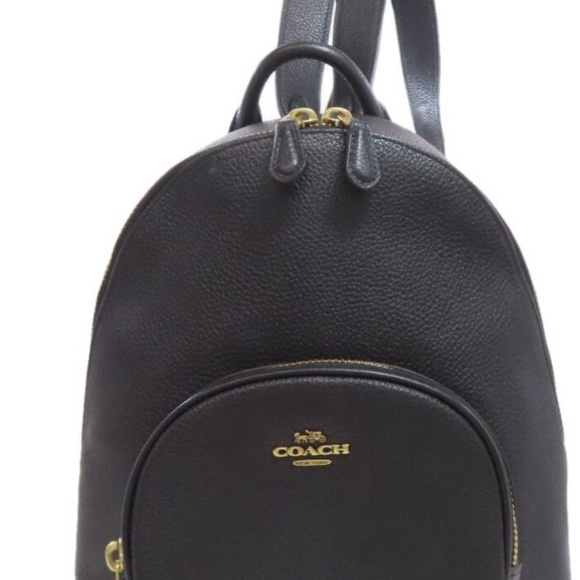 Coach 997 Logo Small/Mini Backpack/Daypack Black
Leather-EUC-Dust Bag Included - Picture 3 of 6